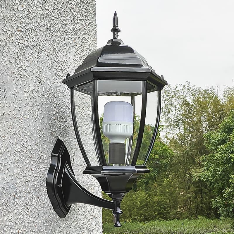 Outdoor Wall Light Waterproof Courtyard Lamp European Style Exterior Villa Aluminum Alloy Stairs Corridor American Retro Wall Light