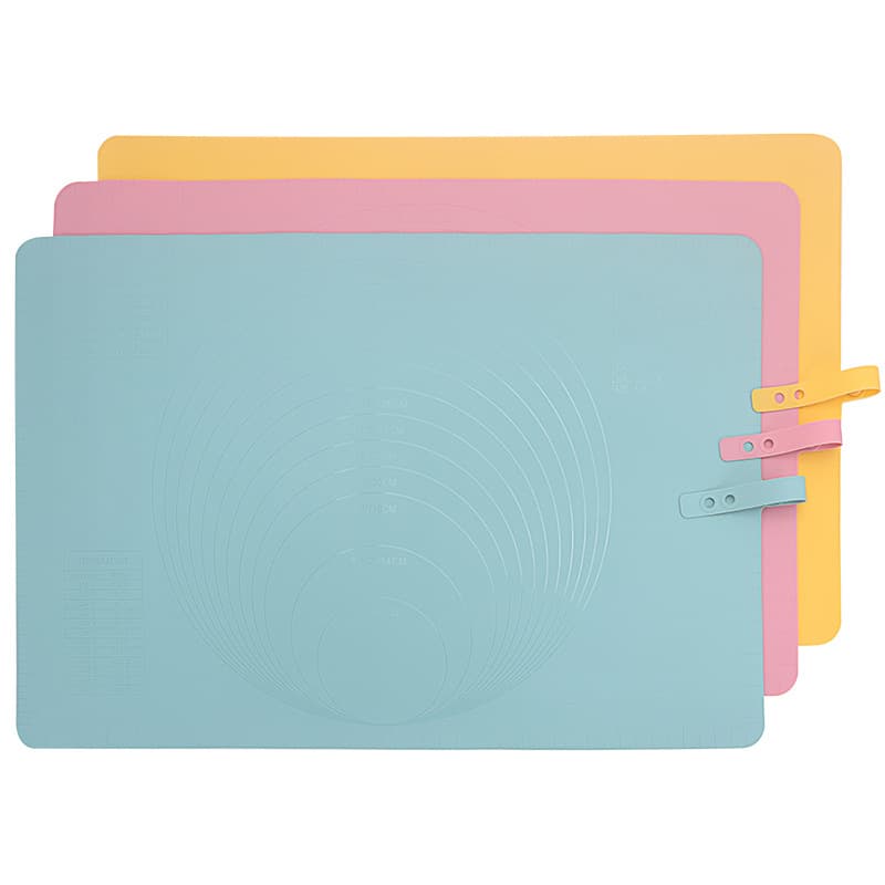 Kitchen Kneading Mat 60*40 Silicone Mat Large Dough Board Rolling Mat Thickened Non-Stick Baking Mat