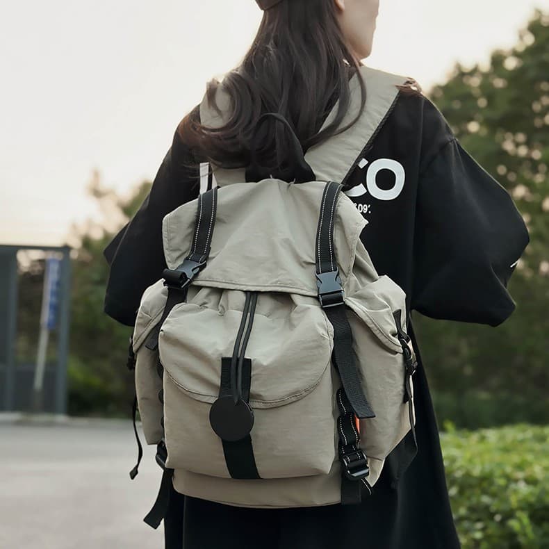 Large Capacity Casual Travel Backpack, Splash-Proof Camping Hiking Backpack, Multi-Functional Outdoor Sports Mountaineering Backpack Wholesale