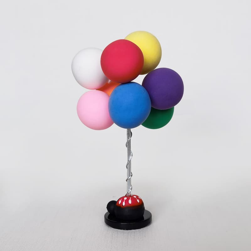 Factory direct sales car ornaments, car creative colorful confession balloons, interior supplies ornaments, cartoon cute accessories