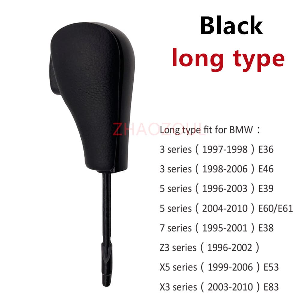Car Gear Shift Knob Carbon Fiber Werewolf Leather for Bmw E36E46E39E53E60E61E61