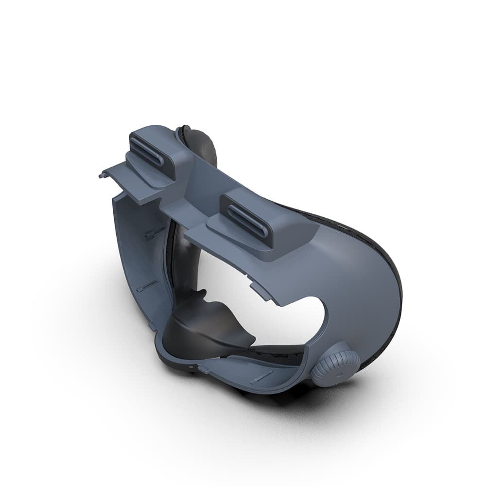 Meta Quest 3 New Decompression Mask X3 with Adjustable Wave Wheel and Skin-Friendly Sponge