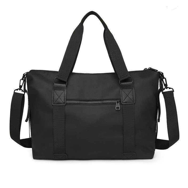 Leather Handheld Crossbody Travel Bag, Multifunctional Large Capacity Foldable Sports Gym Bag, Business Trip Travel Luggage Bag