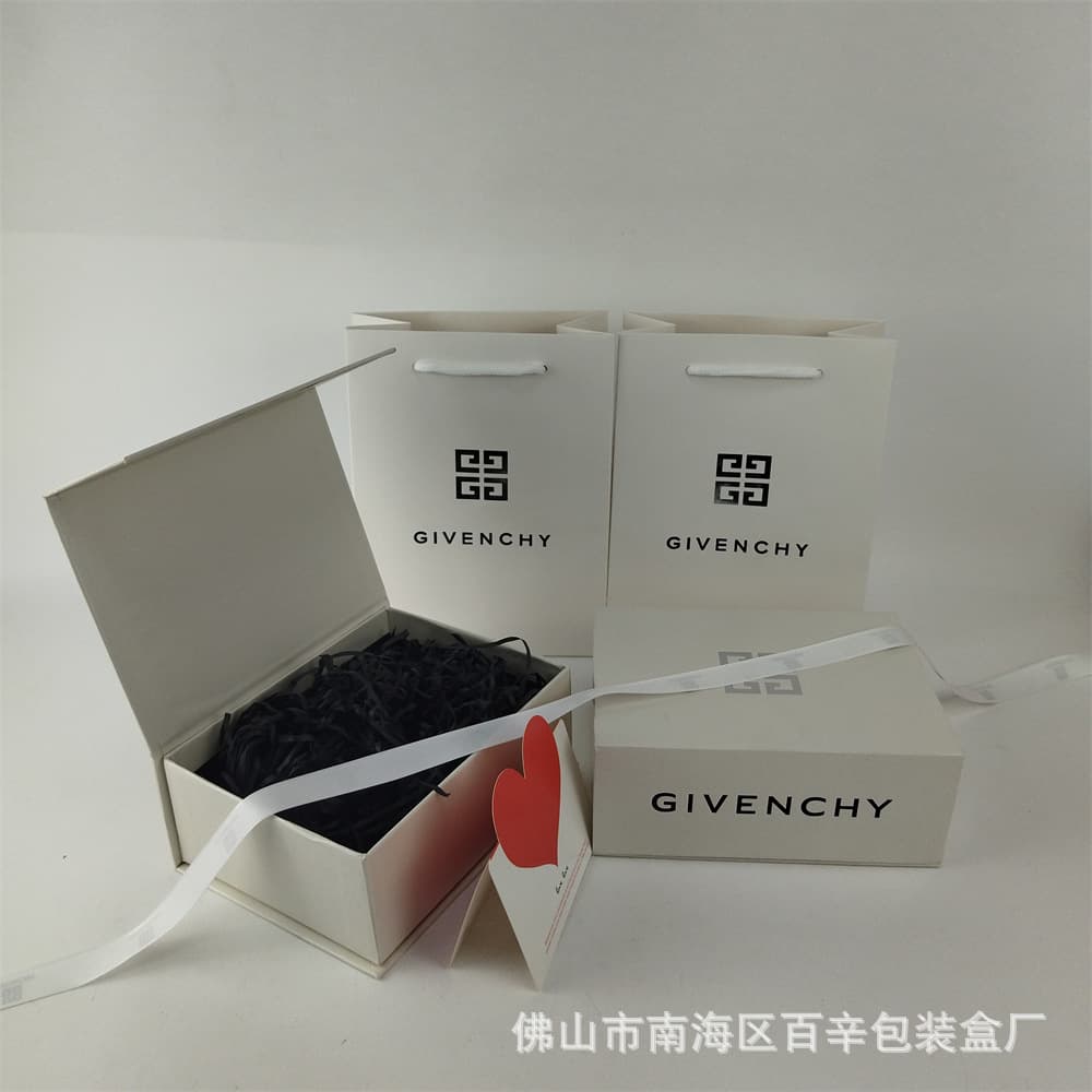 New Givenchy Perfume Box Perfume Handbag Wer Lipstick Box Packaging Set Gift Bag Paper