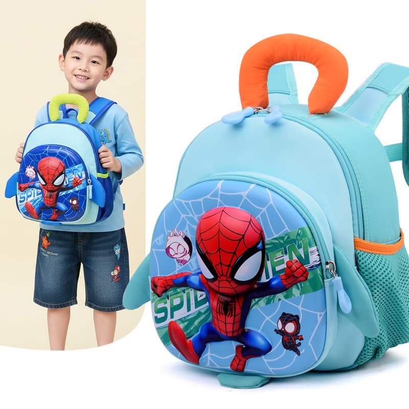 New Cartoon Boys' Lightweight Versatile Large Capacity Backpack for Cross-border Kindergarten