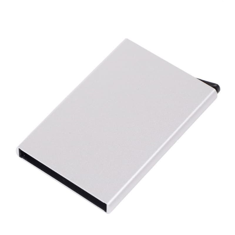 Business Card Holder Bank Card Credit Storage Box Anti-magnetic Anti-theft Swipe Box Office Culture Name Clip