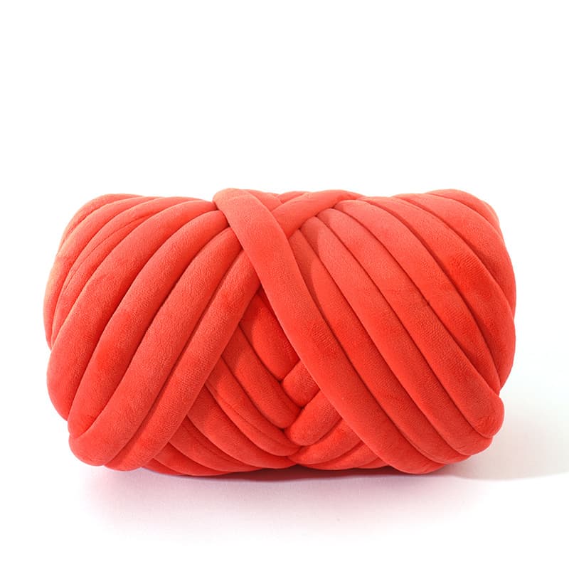 Amazon new DIY velvet core yarn 3cm thick handmade wool blanket line cloth pillow cat Nest line