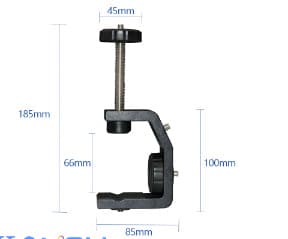 Desktop Fixed Phone Heavy-Duty Clamp Tripod Light Stand Extension Metal Clamp Camera Mount Outdoor Large Crab Clamp