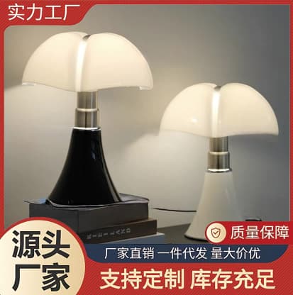 Real shot Italian Bat Table Lamp Designer Edition Showroom Bedroom Bedside Lamp Living Room Study Decorative Ambience Table Lamp