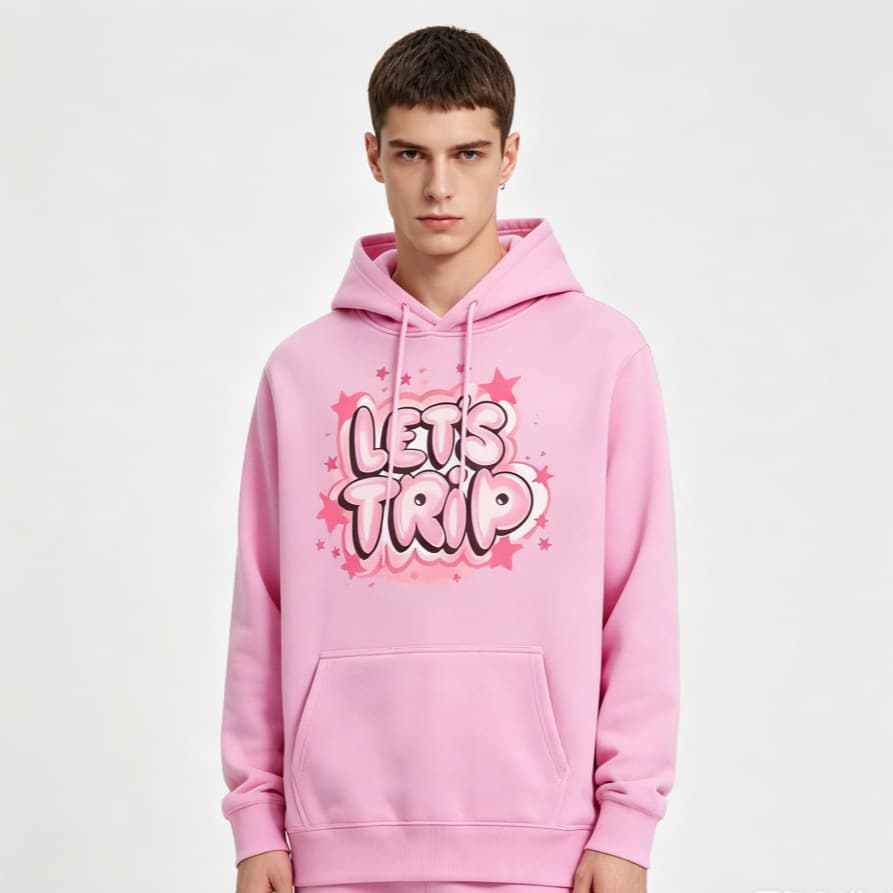 New Foreign Trade Cross-border Unisex Hoodie Cartoon Print Fleece Multi-Color Autumn/Winter Fashion Hoodie
