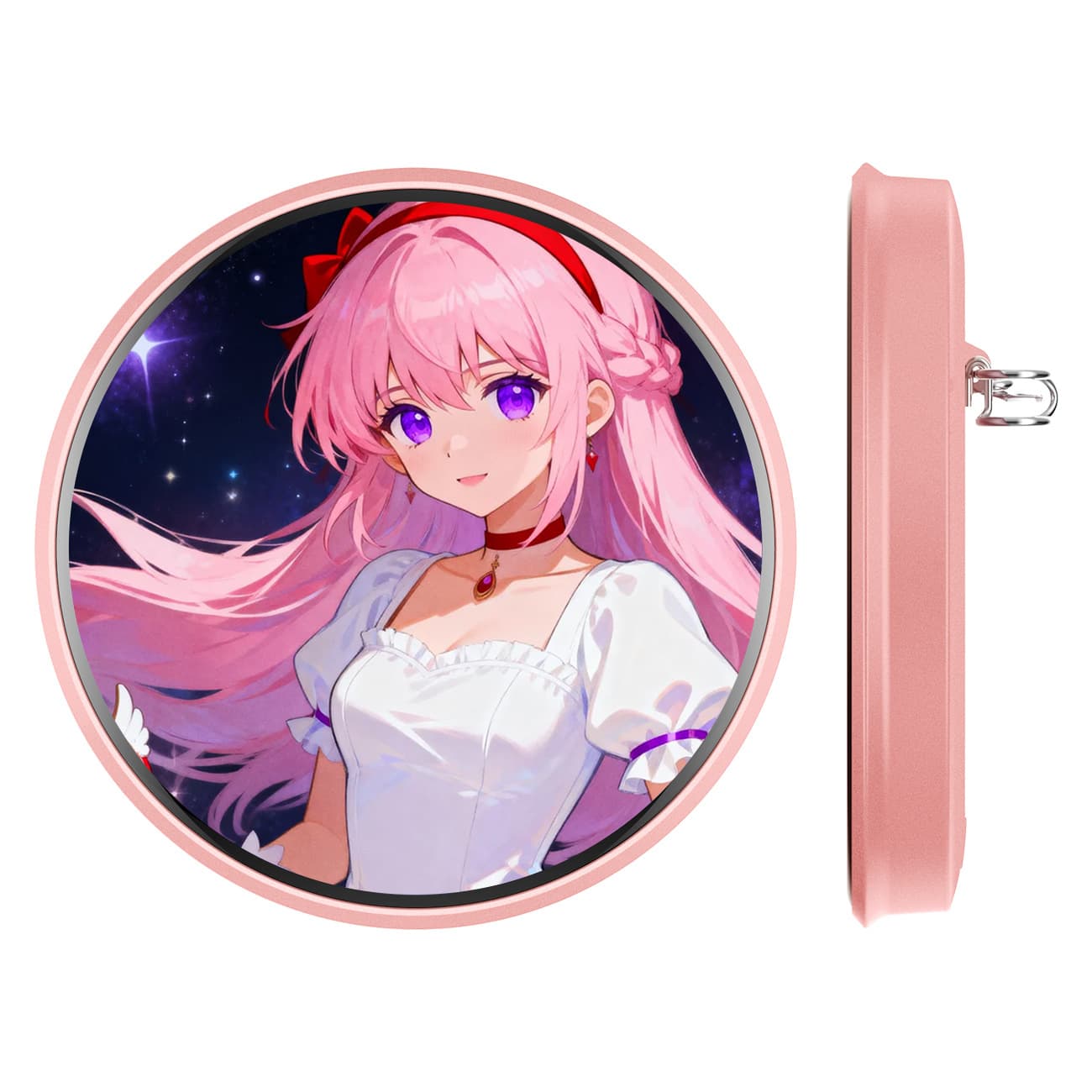 Electronic bar Ji Gumei two-dimensional peripheral star pendant diy touch screen version of the ghost killing badge anime medal original god