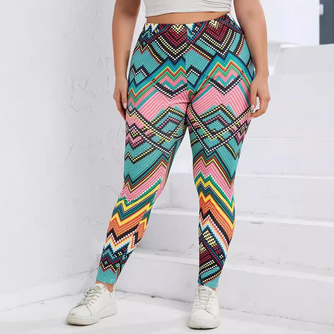 Stripe Series Simple Yoga Pants Tummy Control Hip Lifting European and American Style Seamless High Waist Fitness Leggings for Women Summer