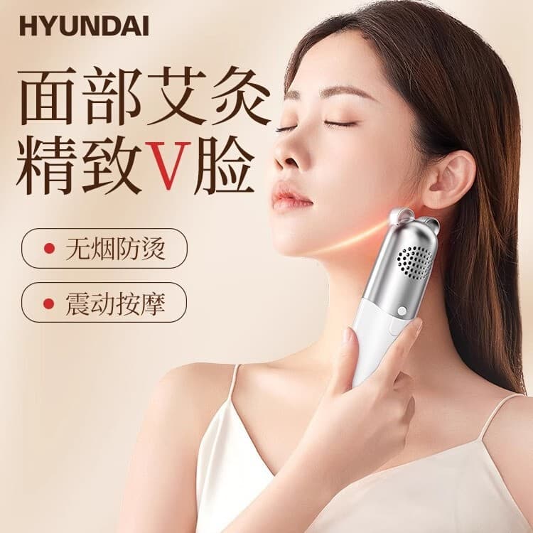HYUNDAI Moxibustion Stick, Portable Moxibustion Box for Home Gua Sha Instrument, Facial Hot Compress Special Manual Tool