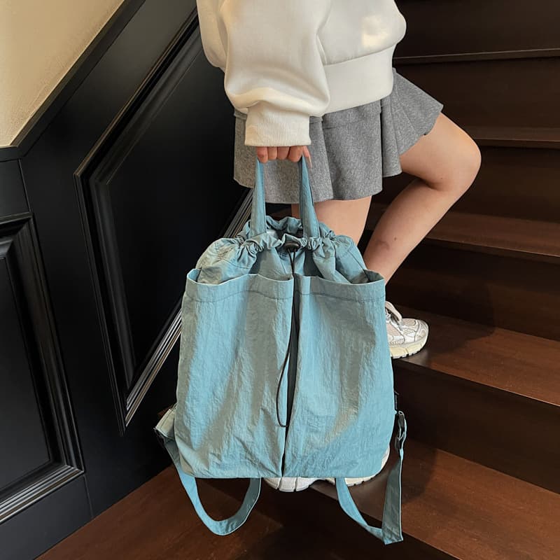 Backpack Women Large Capacity Simple Versatile Backpack Bags Ladies Fashion Lightweight Travel Bag Oxford Fabric School Bag Women