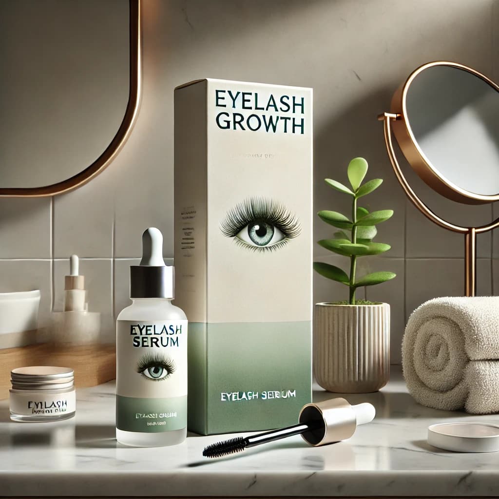 Custom Packaging Box Manufacturer Folding Box Eyelash Growth Serum Eyelash Serum Eyeliner