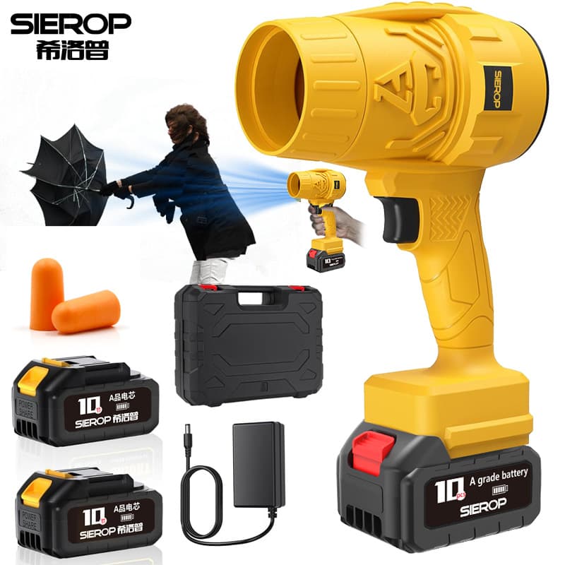 Customized lithium battery storm fan violent fan turbine leaf blower dust blower blower snow blower car wash machine cross-border