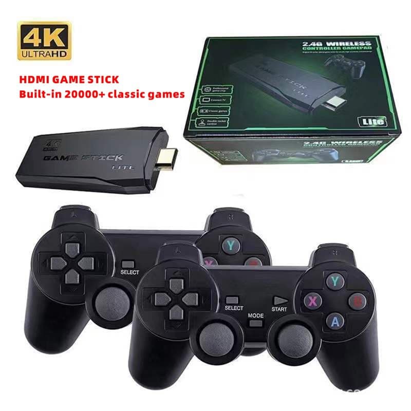 M8 Home Game Console with TV Connectivity, HDMI High Definition, PS Arcade Wireless Joystick, Dual Player, Thousands of Retro Games