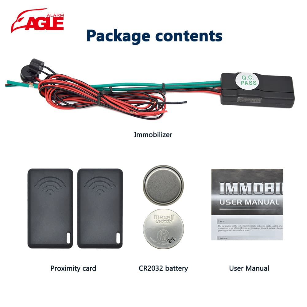 2.4G Anti-Theft Alarm Car Motorcycle Anti-Hijacking Vehicle Security System