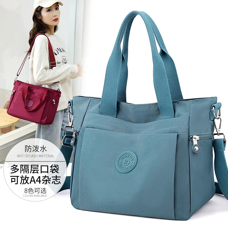 Tote Bag Shoulder Bag for Women 2025 Versatile Handbag Women's Bag Fashionable Large Capacity Crossbody Bag Nylon Bag