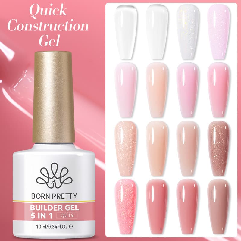BORN PRETTY Multifunctional Nail Art Functional Glue Sticky Drill Extended Blending Nail Sticker Nail Art Basic Nail Polish Glue