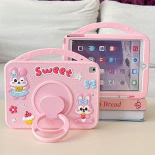 iPad Air7/6 Protective Case 360 Rotating Stand 5 Tablet iPad Mini7 with Pen Holder 11 Inch Compatible