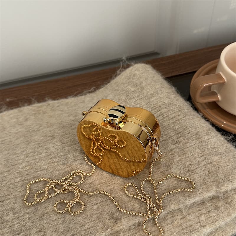 Fashion Bags 2025 New Arrival Oushang Glossy Acrylic Chain Bag Ins Shoulder Mini Earphone Bag for Women