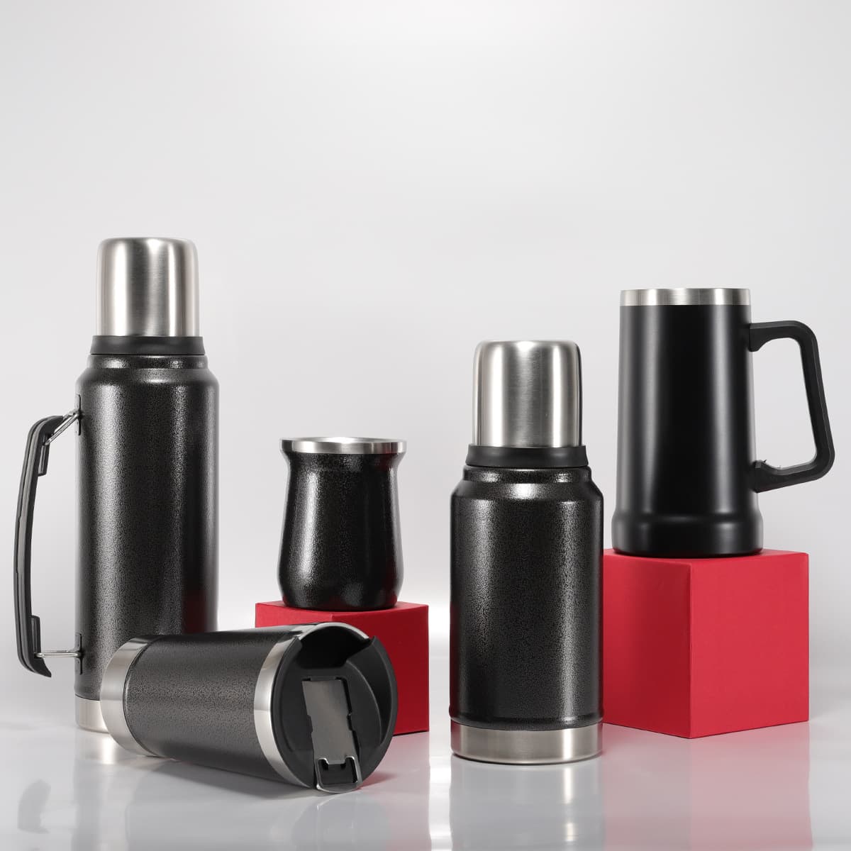 STANLEY Series Travel Thermos Mate Cup Brazil 700ml Handle Beer Mug with Bottle Opener Insulated Cup