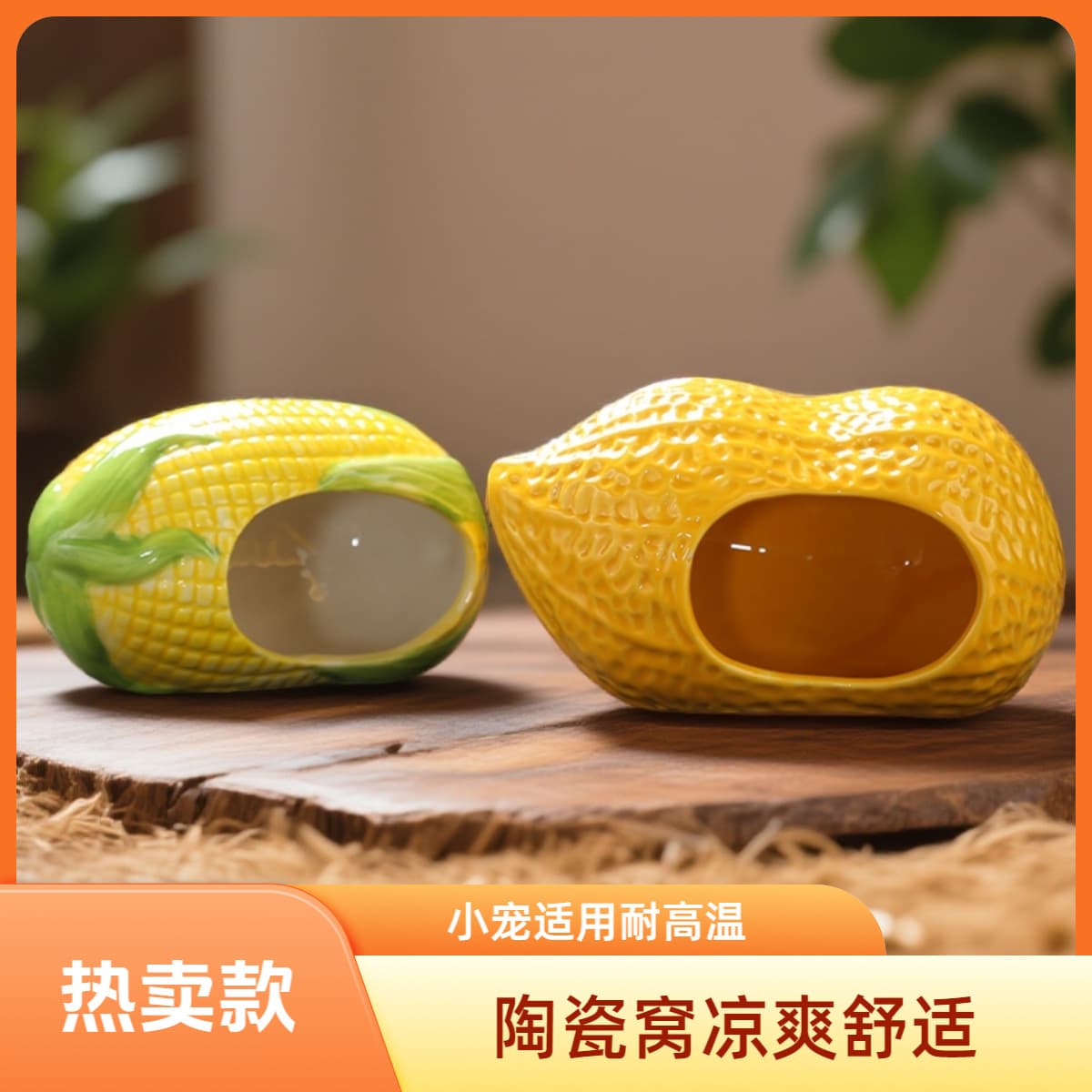 Hamster ceramic nest golden bear large shelter igloo summer cooling supplies guinea pig kangaroo cooling house