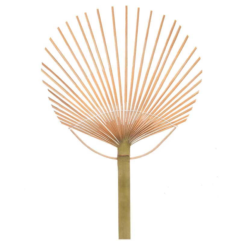 DIY bamboo fan frame, handmade fan workshop, semi-finished bamboo fan, woven fan, ethnic style activities, team building.