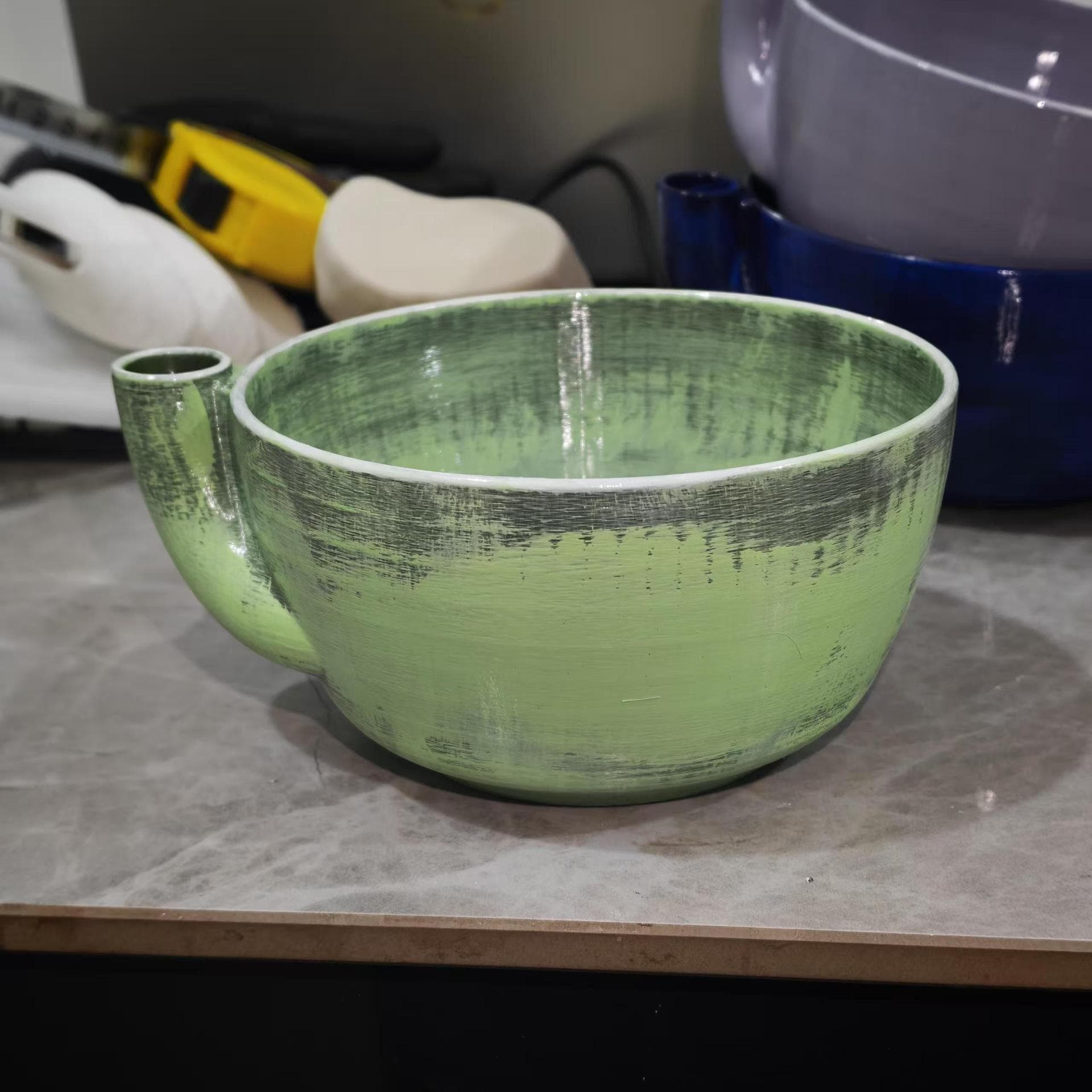 Cross-border New Berry Swirl Bowl 3D Printed Berry Swirl Bowl Home Novelty Kitchenware