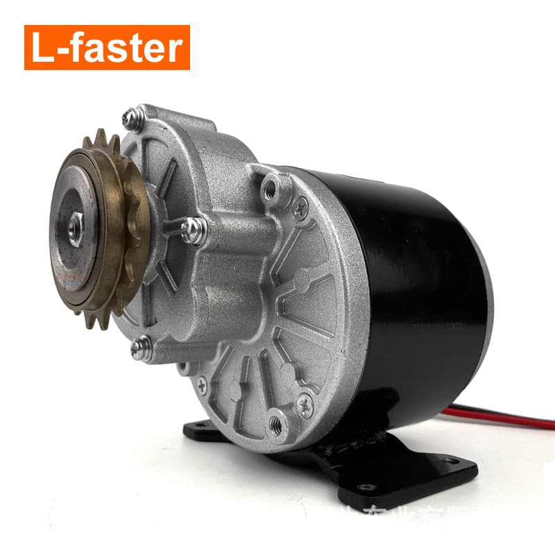 L-faster 350W Electric Bicycle Brushed Variable Speed Motor MY1016Z3 Electric Scooter Left Mount Kit