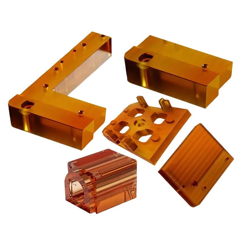 Etherimide PEI Sheet Processing High Temperature Plastic PEI Plate Custom Cutting Conductive Amber Resin Sheet