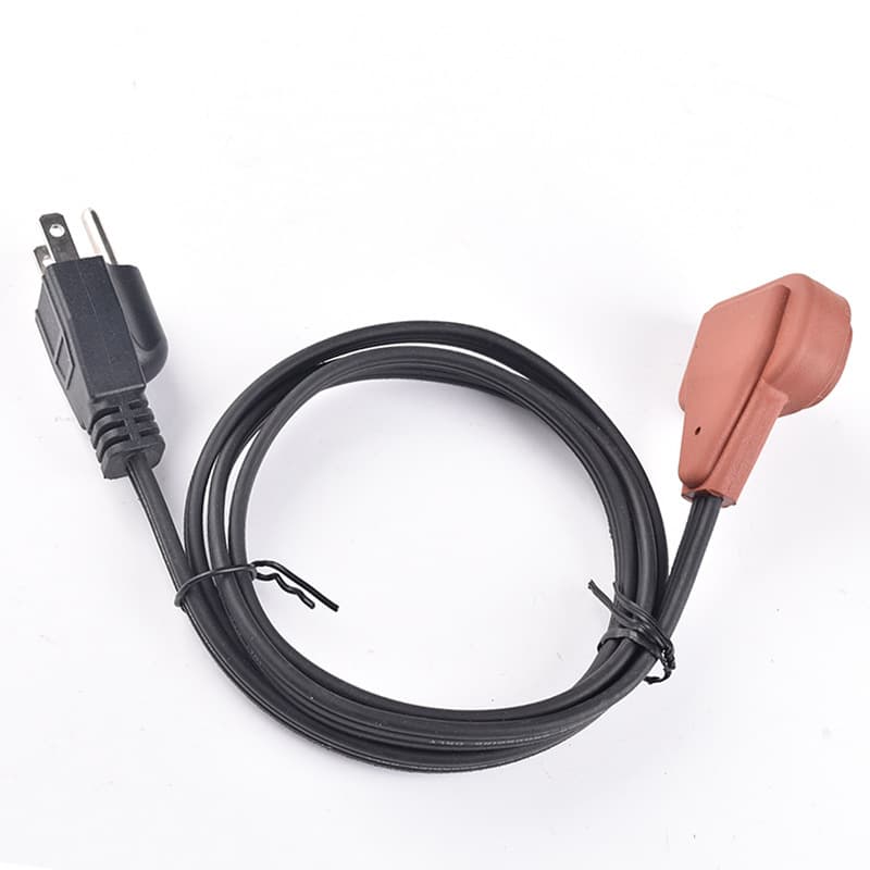 Direct supply American standard three-core power cord engine block heater cable for heavy-duty immersion heaters