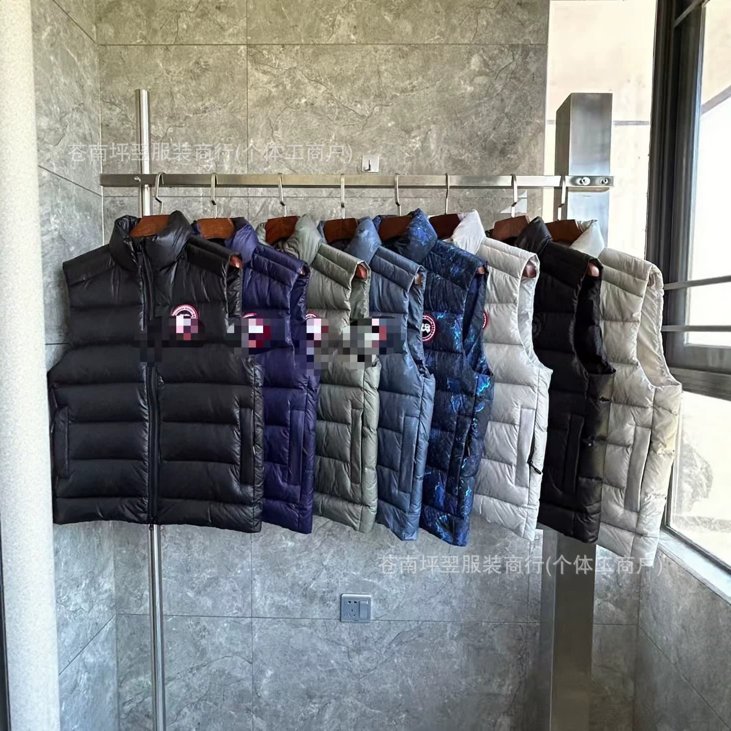 Cross-Border Best-Selling Correct Version Goose 2229 Men's Autumn/Winter Jacket Down Vest Warm Vest
