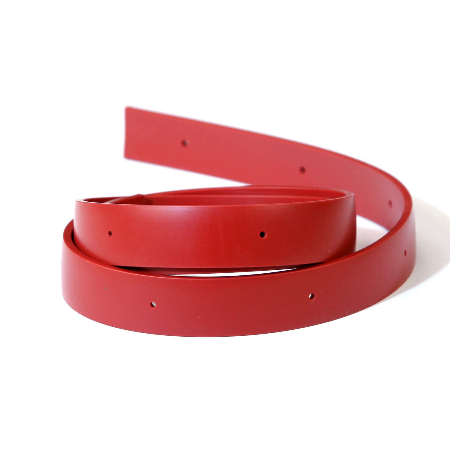 Packaging machinery red plastic perforated timing belt, vacuum rubber film belt, transmission film belt, rubber traction belt
