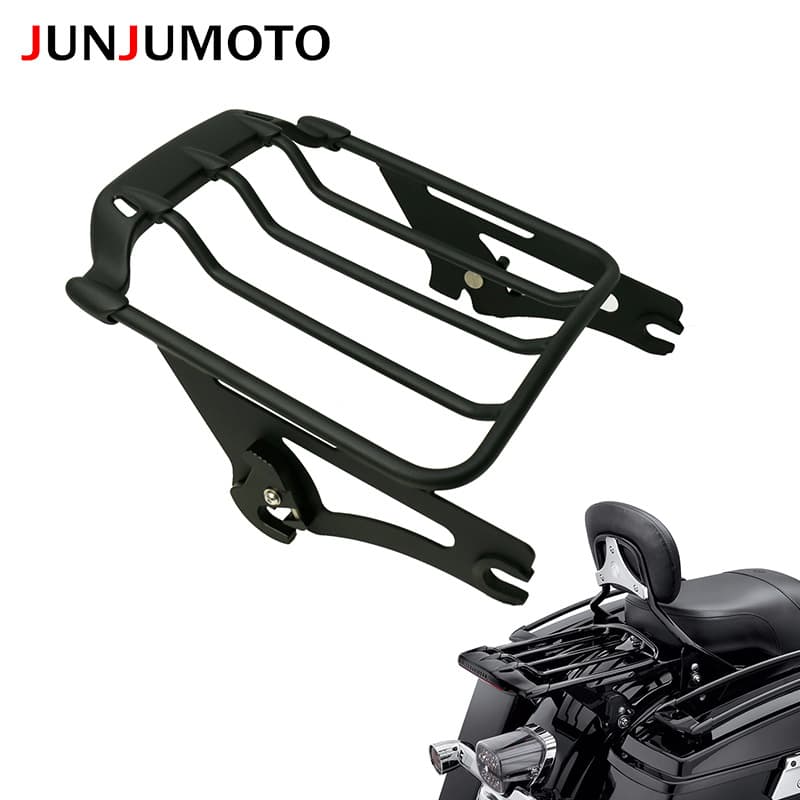 Direct Sale HARLEY 2009-2022 Touring Glide Road King Modified Tail Wing Harley Motorcycle Quick Release Rear Rack