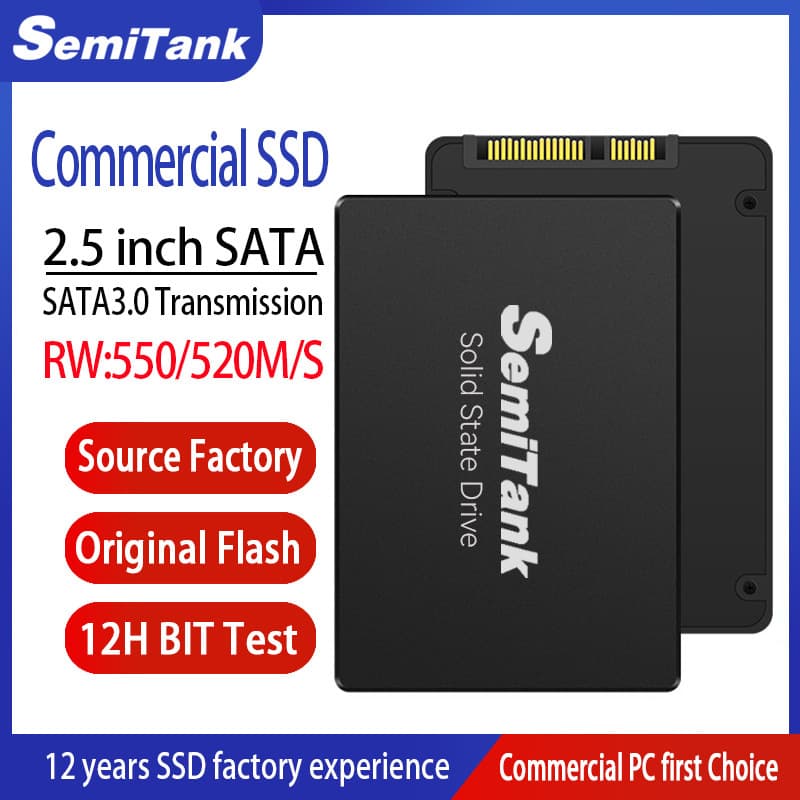 Commercial Grade SSD 128GB 2.5-inch 256GB SATA 3.0 512GB SSD 1TB