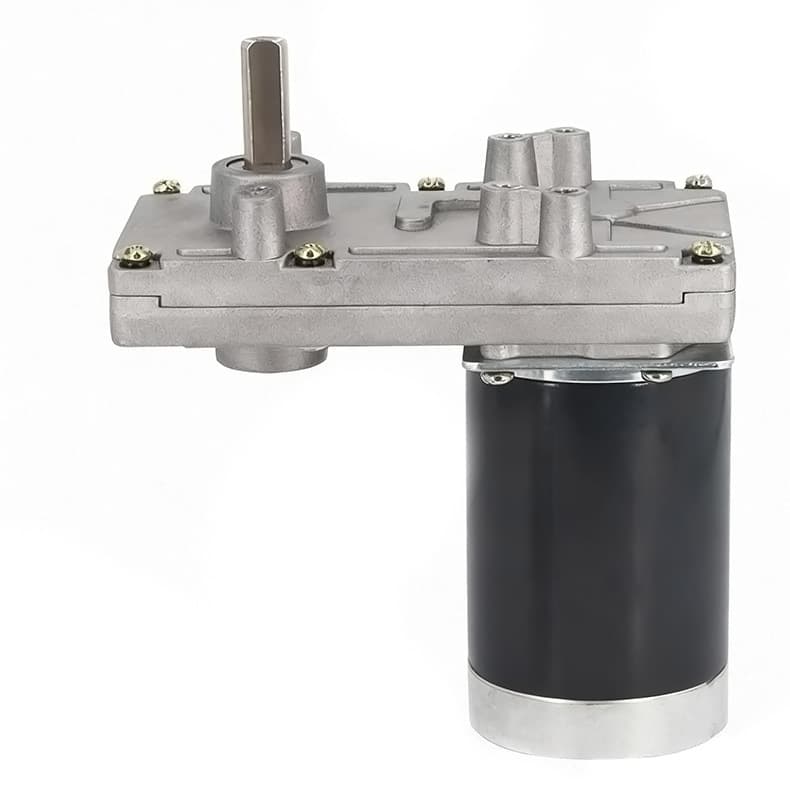 DC geared motor 12V 24V with eccentric output shaft