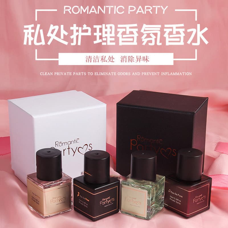 Women's Private Perfume Peach Rose Deodorant Natural Fresh Light Fragrance Long-Lasting 10ml Elegant