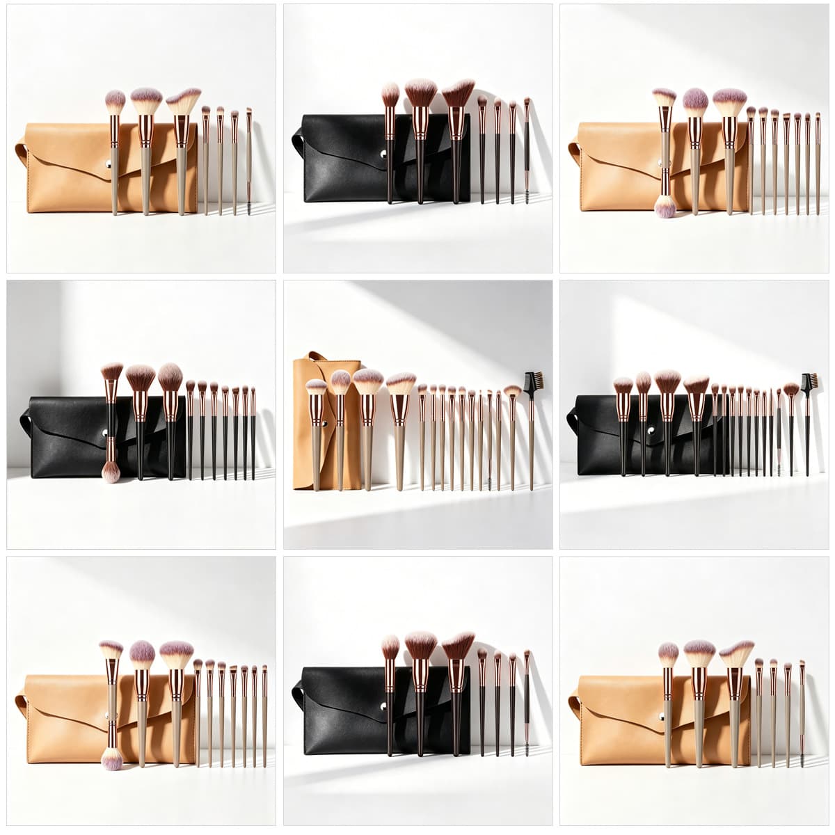 7-Piece 10-Piece 15-Piece Giant Makeup Brush Set Foundation Brush Beauty Makeup Tools Kit