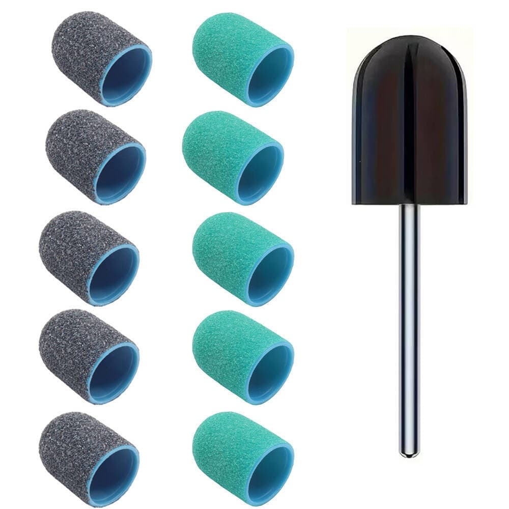 High-Quality Nail Sanding Cap Bits for Cuticle Removal, Callus Care, Foot Care, Electric Nail Drill Accessories