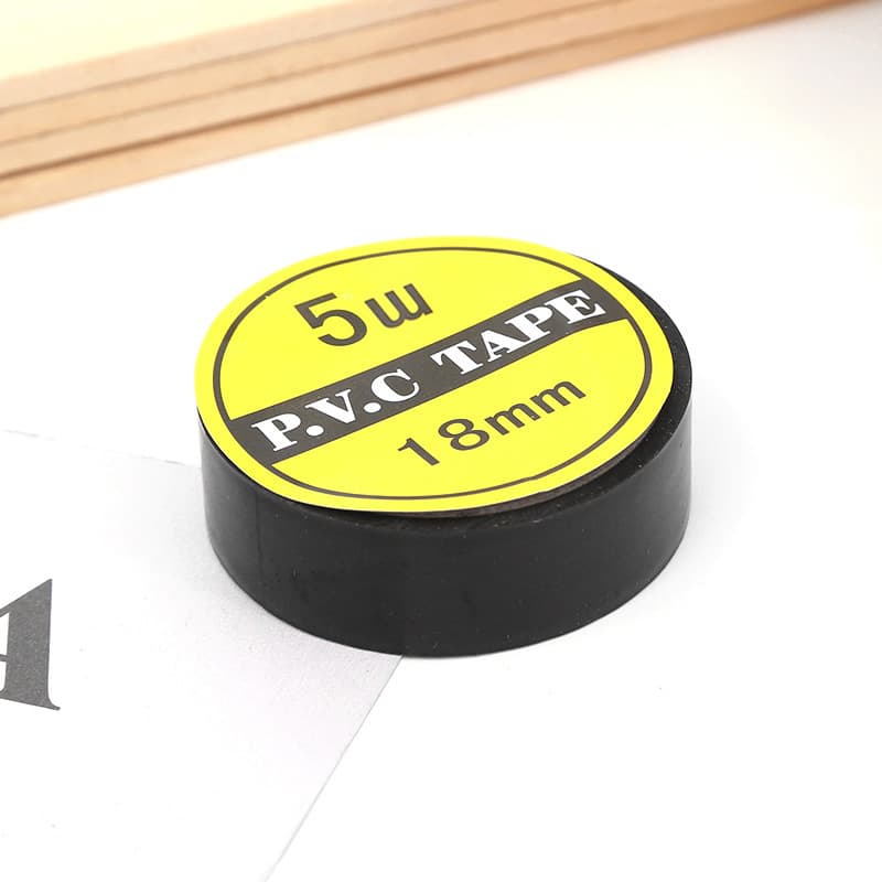 Specializing in export-grade PVC insulating flame-retardant electrical tape, black high-temperature resistant electrical tape.