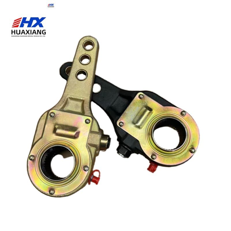 Semi-Trailer Brake Adjustment Arm Source Factory Supply 3-Hole 37-Tooth 28-Tooth Fu Hua Axle Manual Brake Adjustment Arm