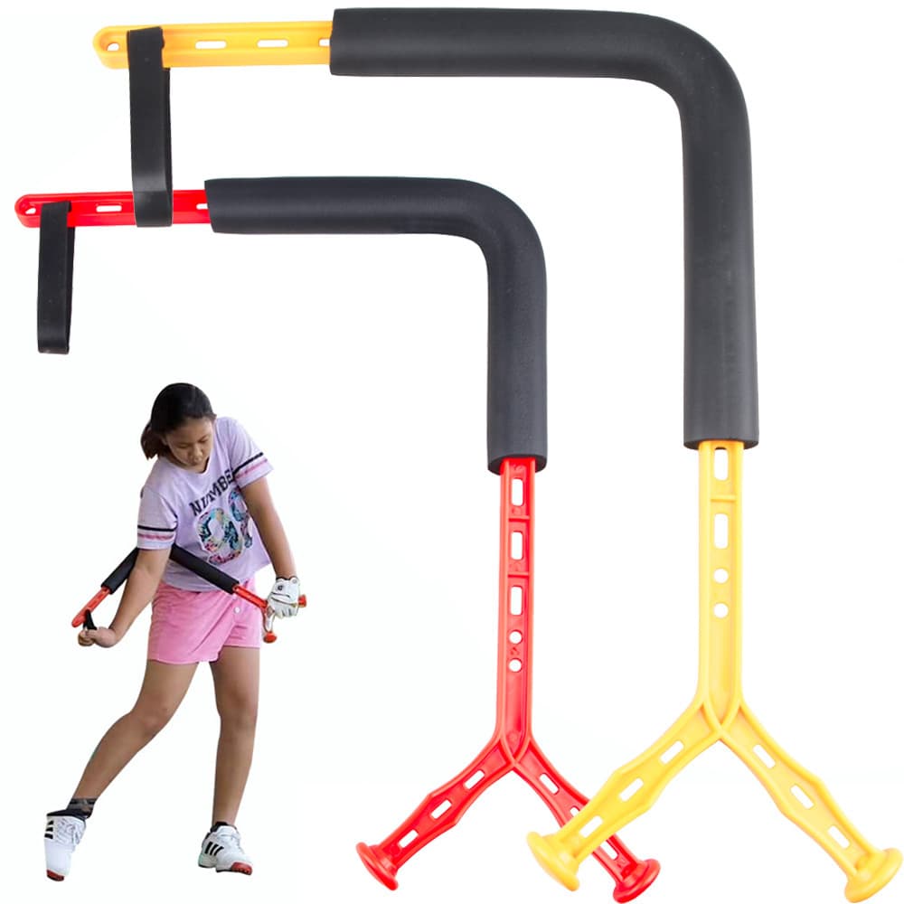 Golf Rotator Swing Trainer for Right Elbow Adhesion and Waist Rotation Power Training, Posture and Movement Corrector