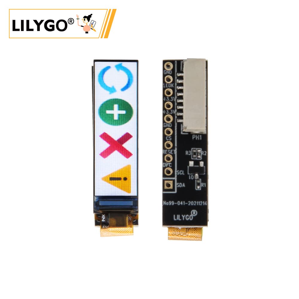 LILYGO® TTGO T-0.99tft RGB TFT LCD 0.99-inch Screen Expansion Module