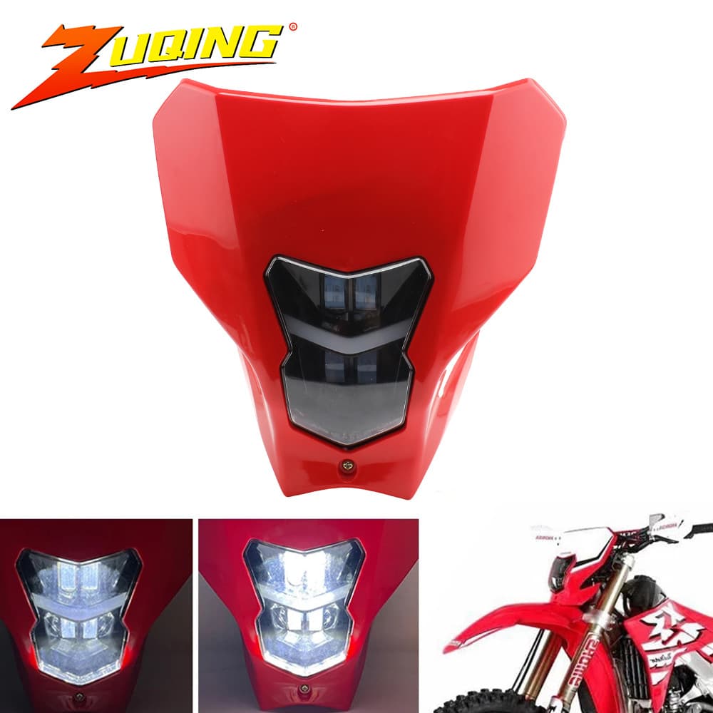 Off-Road Motorcycle Front Headlight Daytime Running Light Modification Accessory for Honda RF450 CRF250 XR650