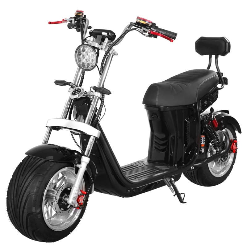 E30 Harley Electric Scooter Wide Tire Electric Motorcycle Dual-Rod Removable Battery for Cross-Border Export