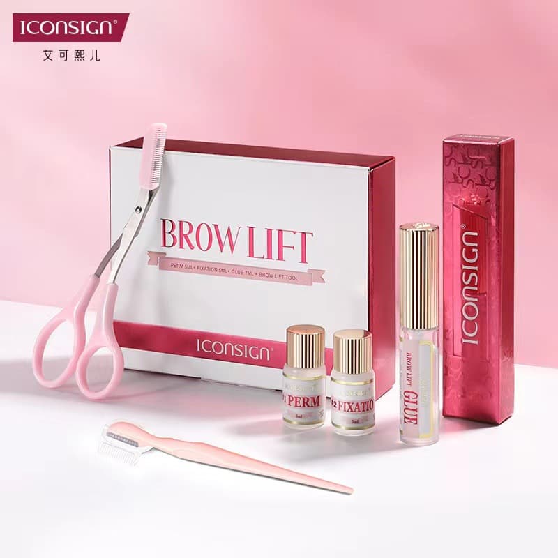 ICONSIGN New Cross-Border Exclusive Eyebrow Lamination Kit Keratin Lash Lift Quick Setting