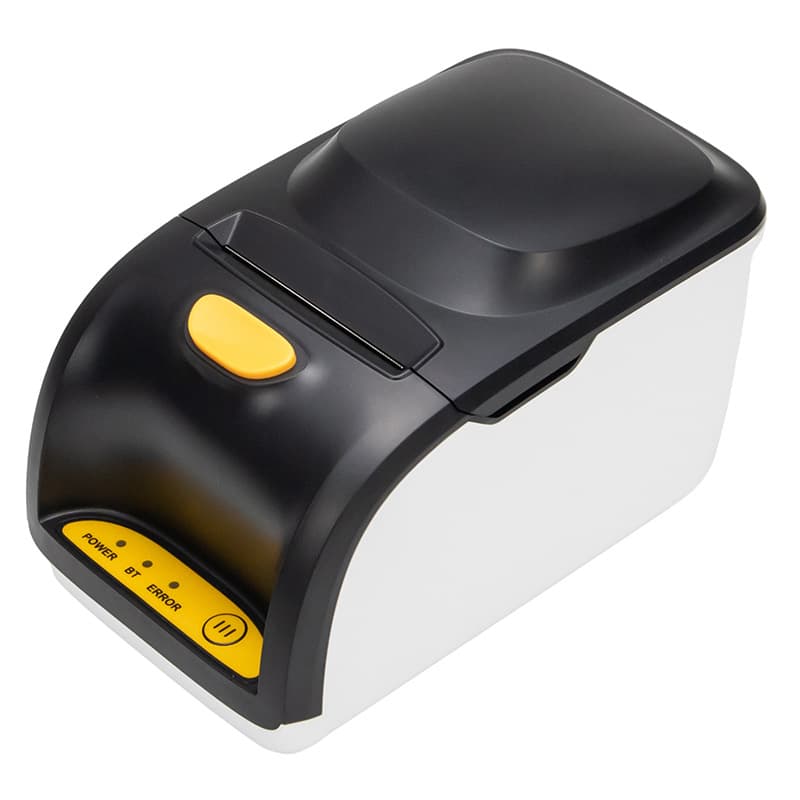 Large paper warehouse thermal printer barcode self-adhesive food label machine hospital wristband bluetooth printing barcode