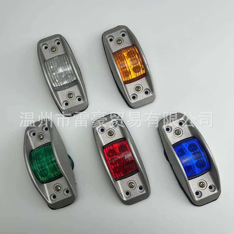 Truck Side Light Trailer Clearance Indicator Light Side Marker Lamp 12/24V LED Constant On Cross-border